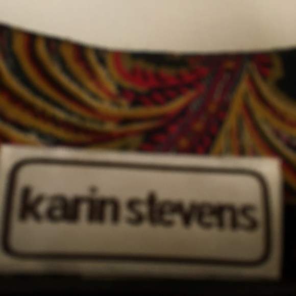 Vintage satin dress - Picture 3 of 7